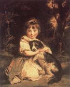 Sir Joshua Reynolds Miss Bowles France oil painting reproduction
